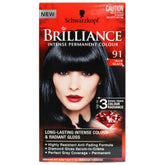 Schwarzkopf Brilliance Intense Permanent Hair Colour 91 Blue Black
